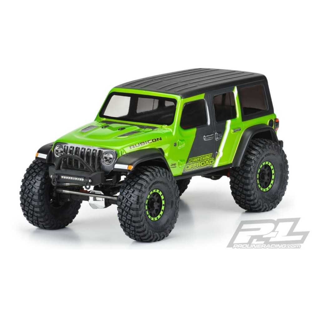 Carrocería Jeep Wrangler JL Unlimited transparente crawler