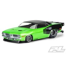 Pro-line 1972 Plymouth Barracuda Clr Bdy Slash 2wd Drg - 3550-00 (PRO355000) PR3550-00