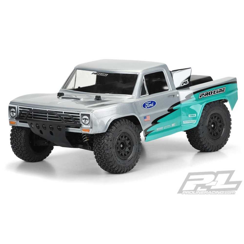 Carrocería transparente Pre-cut Ford F-100 Race Truck 1967 para Slash 2WD, Slash 4x4 y PRO-Fusion SC 4x4 PR3551-17 Carrocería transparente Pre-cut Ford F-100 Race Truck 1967 para Slash 2WD, Slash 4x4 y PRO-Fusion SC 4x4 PR3551-17