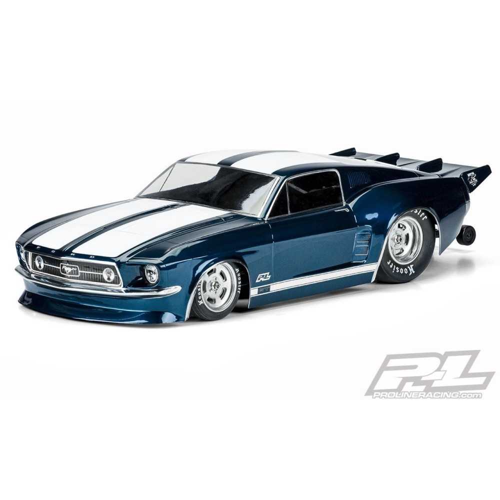 Pro-line 1967 Ford Mustang Clear Body for Losi 22S No Prep Drag Car, Slash 2wd Drag Car & AE DR10 (PRO357300) PR3573-00 Pro-line 1967 Ford Mustang Clear Body for Losi 22S No Prep Drag Car, Slash 2wd Drag Car & AE DR10 (PRO357300) PR3573-00
