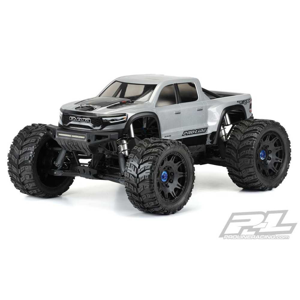 Pro-line Pre-Cut 2021 Ram 1500 TRX Clear Body X-MAXX (PRO357417) PR3574-17 Pro-line Pre-Cut 2021 Ram 1500 TRX Clear Body X-MAXX (PRO357417) PR3574-17