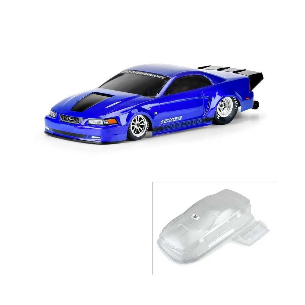 Pro-line 1999 Ford Mustang Clear Body for Losi 22S No Prep Drag Car, Slash 2wd Drag Car & DR10 (PRO357900) PR3579-00 Pro-line 1999 Ford Mustang Clear Body for Losi 22S No Prep Drag Car, Slash 2wd Drag Car & DR10 (PRO357900) PR3579-00