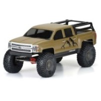 Pro-line 2015 Chevrolet Silverado Clear Body for 13.9" (353mm) Wheelbase Crawlers (PRO358500) PR3585-00