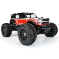 Pro-line 2021 Ford Bronco Clear Body for Stampede, Granite & Vorteks (with extended body mounts) (PRO359100) PR3591-00