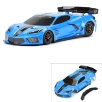 Pro-line 1/7 Chevy Corvette C8 Painted Body (Blue): Felony PRM157713