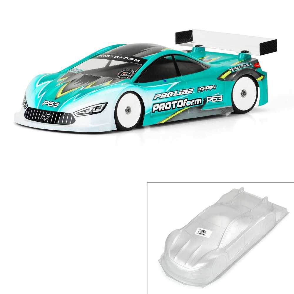 Pro-line 1/10 P63 Pro-Lite (0.5mm) Clear Body for 190mm TC PRM158020 Pro-line 1/10 P63 Pro-Lite (0.5mm) Clear Body for 190mm TC PRM158020