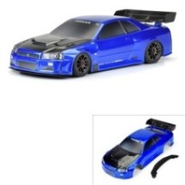 Pro-line 1/7 Nissan Skyline R34 Pnted Bdy (Blue): Infract6S PRM158413