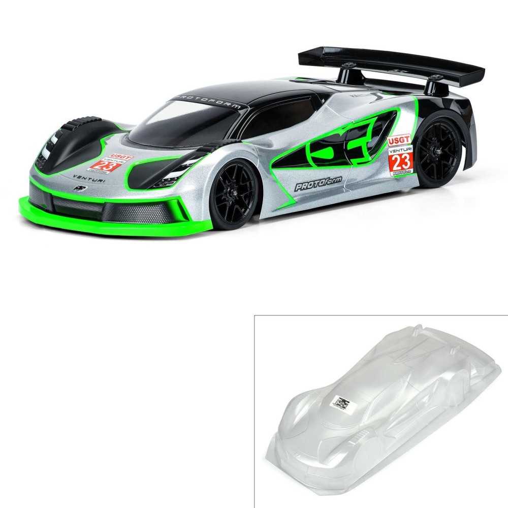 Pro-line 1/10 Venturi GT Clear Body for 190mm TC PRM159125
