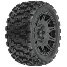 Pro-line Badlands MX57 5.7 Trs MTD Rmvble Hex Blk Raid (2) PRO1019811