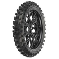 Pro-line 1/4 Dunlop Geomax MX33 CR4 Front Tire MTD Black: Promoto-MX PRO1022910