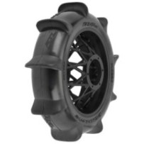 Pro-line 1-4 Roost MX Sand-Snow Paddle Rear Tire MTD Black : PROMOTO-MX PRO1023810