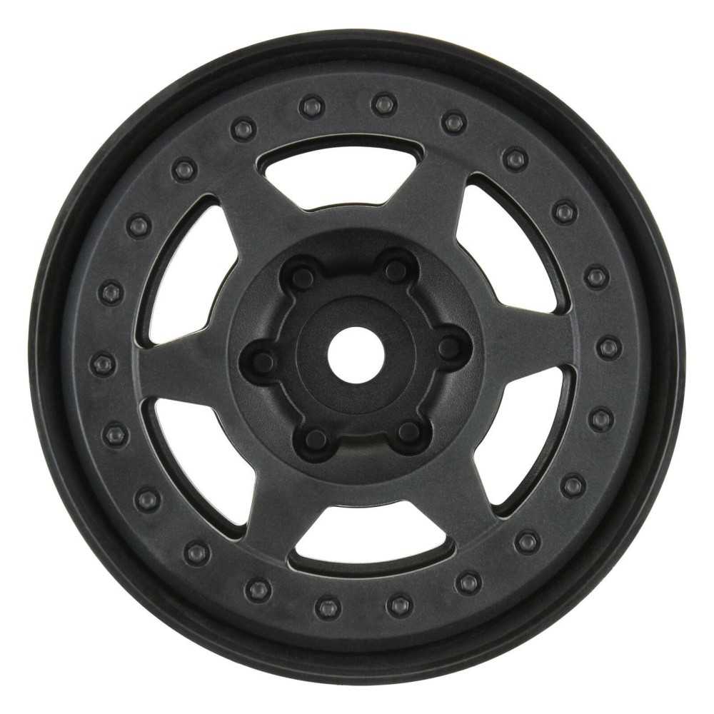Pro-line 1-10 Holcomb F-R 1.9 12mm Crawler Bead-Loc Wheels Black PRO280903 Pro-line 1-10 Holcomb F-R 1.9 12mm Crawler Bead-Loc Wheels Black PRO280903
