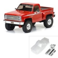 Pro-line 1982 Chevy K-10 Clear Body Set w/Scale Molded Accs PRO360000