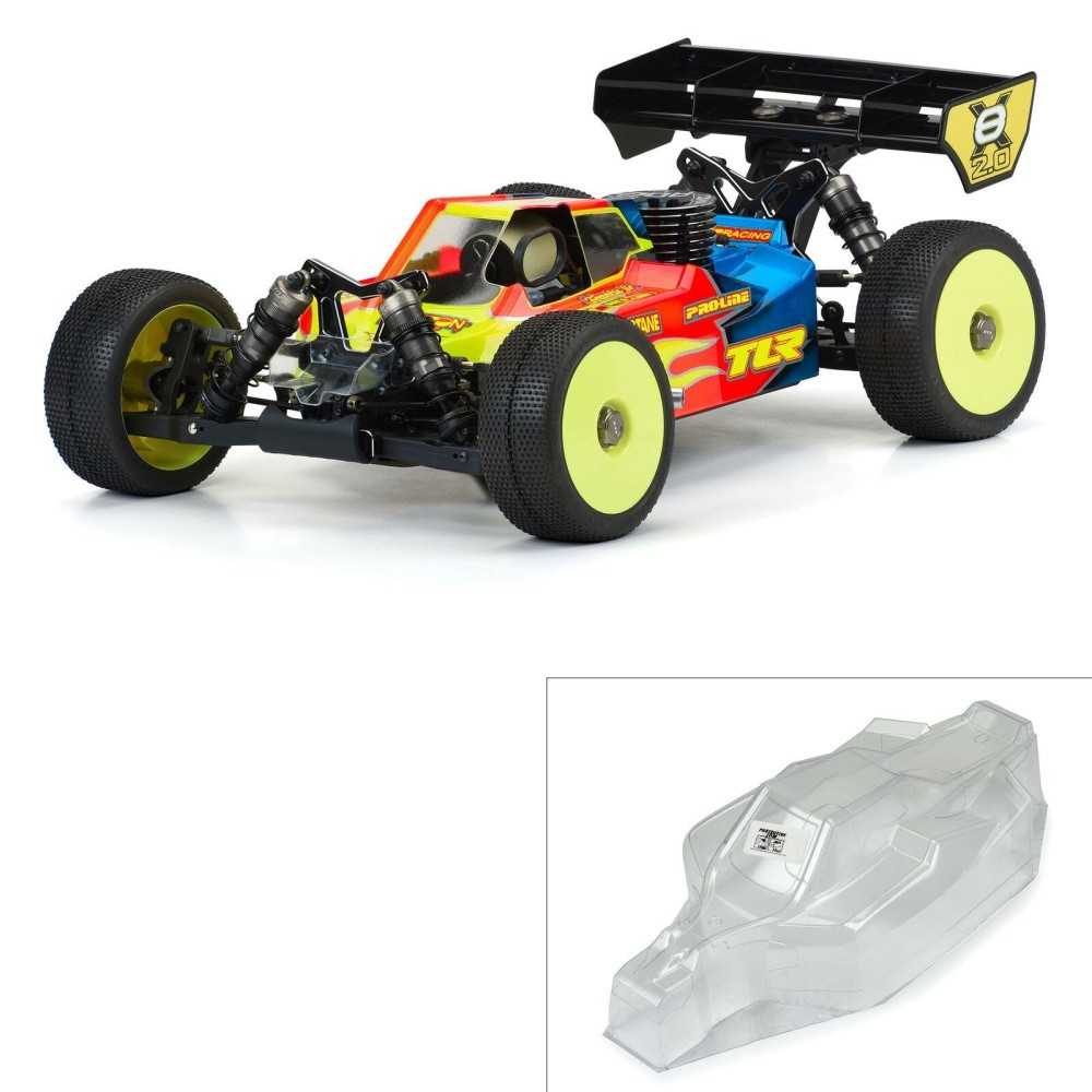 Pro-line 1/8 Axis Clear Body for TLR 8ight-X/E 2.0 PRO360300 Pro-line 1/8 Axis Clear Body for TLR 8ight-X/E 2.0 PRO360300