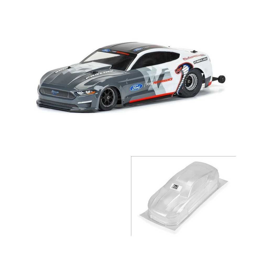 Pro-line 1-16 2021 Ford Mustang Cobra Jet Clear Body: Losi Mini Drag Car PRO360500 Pro-line 1-16 2021 Ford Mustang Cobra Jet Clear Body: Losi Mini Drag Car PRO360500