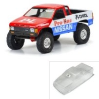 Pro-line 1-10 1987 Nissan Hardbody D21 Clear Body 12.3 WB Crawlers PRO360800