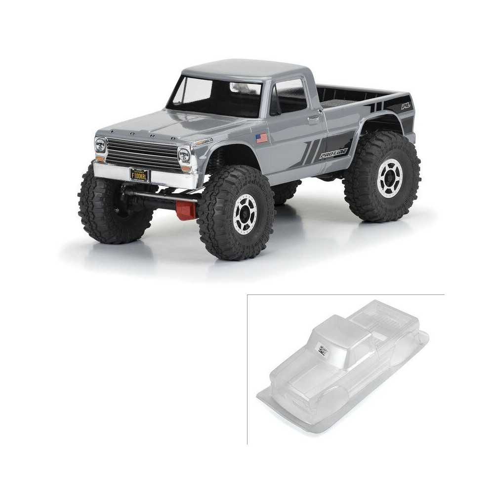Pro-line 1-10 1967 Ford F-100 Clear Body 12.3 Wheelbase Crawlers PRO361300