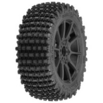 Pro-line 1-8 Gladiator M2 Fr-Rr Buggy Tires Mounted 17mm Black Mach 10 PRO907421