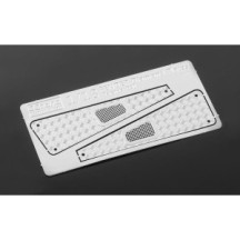 RC4WD Metal Front Side Hood Diamond Plates for 1/18 Gelande D90 (VVV-C0269) RC4VVVC0269