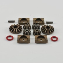 Juego engranajes soportes diferencial GS002 | RC