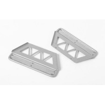 RC4WD Trifecta Side Sliders for Land Cruiser LC70 Body (Silver) (VVV-C0418) RC4VVVC0418