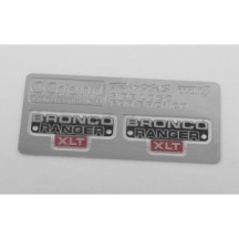 RC4WD Side Metal Emblem for Traxxas TRX-4 '79 Bronco Ranger XLT (VVV-C0495) RC4VVVC0495