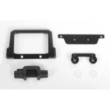 RC4WD Metal Bumper W/Plastic Winch and Light for 1/18 Gelande II D90 (VVV-C0599) RC4VVVC0599