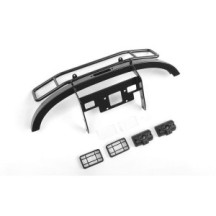 RC4WD Ranch Steel Front Winch Bumper w/ Lights for Axial 1/10 SCX10 II UMG10 (Black) (VVV-C0934) RC4VVVC0934