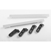 RC4WD Tonfa Side Sliders for Traxxas Mercedes-Benz G Trucks (Silver) (VVV-C0974) RC4VVVC0974