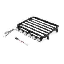 RC4WD Spartan Roof Rack and Lights w/ LED for Enduro Bushido (Clear) (VVV-C1457) RC4VVVC1457