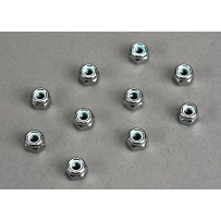 Tuercas Traxxas 4 mm con bloqueo de nailon TRX1747