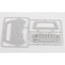 RC4WD Mojave II Cab Back Panels and Grill Parts Tree (Primer Gray) (Z-B0074) RC4ZB0074