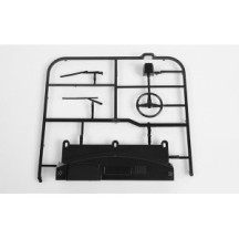 RC4WD Mojave II Dash and Wiper Parts Tree (Black) (Z-B0080) RC4ZB0080