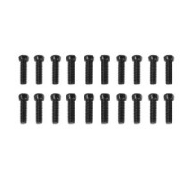 RC4WD Scale Hex Head Bolts (M3x10mm) (Black) (Z-S0122) RC4ZS0122