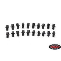 RC4WD Miniature Scale Hex Bolts (M1.6 x 2mm) (Black) (Z-S0289) RC4ZS0289