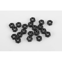 RC4WD Regular M2.5 Black Nuts (20) (Z-S0303) RC4ZS0303