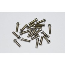 RC4WD Miniature Scale Hex Bolts (M2.5 x 8mm) (Silver) (Z-S0418) RC4ZS0418