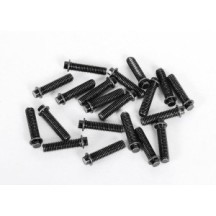 RC4WD Miniature Scale Hex Bolts (M3x12mm) (Black) (Z-S0690) RC4ZS0690