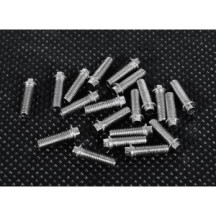 RC4WD Miniature Scale Hex Bolts (M3x10mm) (Silver) (Z-S0693) RC4ZS0693