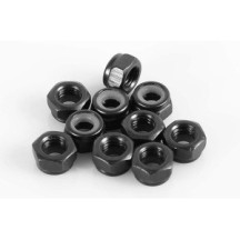 RC4WD Nylock Nuts M5 (Black) (Z-S0848) RC4ZS0848