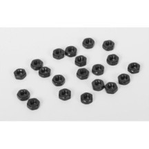 RC4WD Regular M2 Black Nuts (20) (Z-S1144) RC4ZS1144
