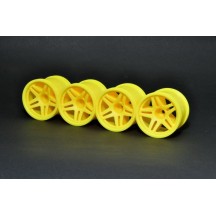 Llanta amarilla TT 2.0 Hobao H11106Y para tu modelo RC