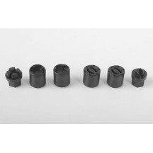 RC4WD 1/18 Scale Warn Front and Rear Hubs (Z-S1921) RC4ZS1921