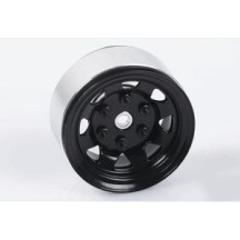 RC4WD Stamped Steel 1.55 Stock Black Beadlock Wheels (Z-W0036) RC4ZW0036