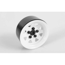 RC4WD 5 Lug Wagon 1.9 Steel Stamped Beadlock Wheels (White) (Z-W0127) RC4ZW0127