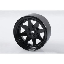 RC4WD 6 Lug Wagon 2.2 Steel Stamped Beadlock Wheels (Black) (Z-W0190) RC4ZW0190