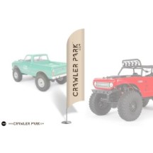 ToysWD Crawler Park: Flag Crawler park 1/24 & 1/18 (2 pieces) TWD240017