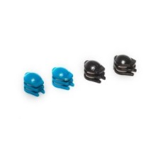 Motor guard base (4 pieces, 2x blue, 2x black) - LRP H4 Gra, 222708 222708