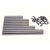Pasadores suspensión cromado duro clips C Traxxas TRX1939