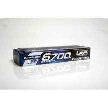 LRP HV Stock Spec GRAPHV LCG Modified GRAPHENE-4 6700mAh Hardcase Akku - 7.6V LiPo - 120C/60C 431271
